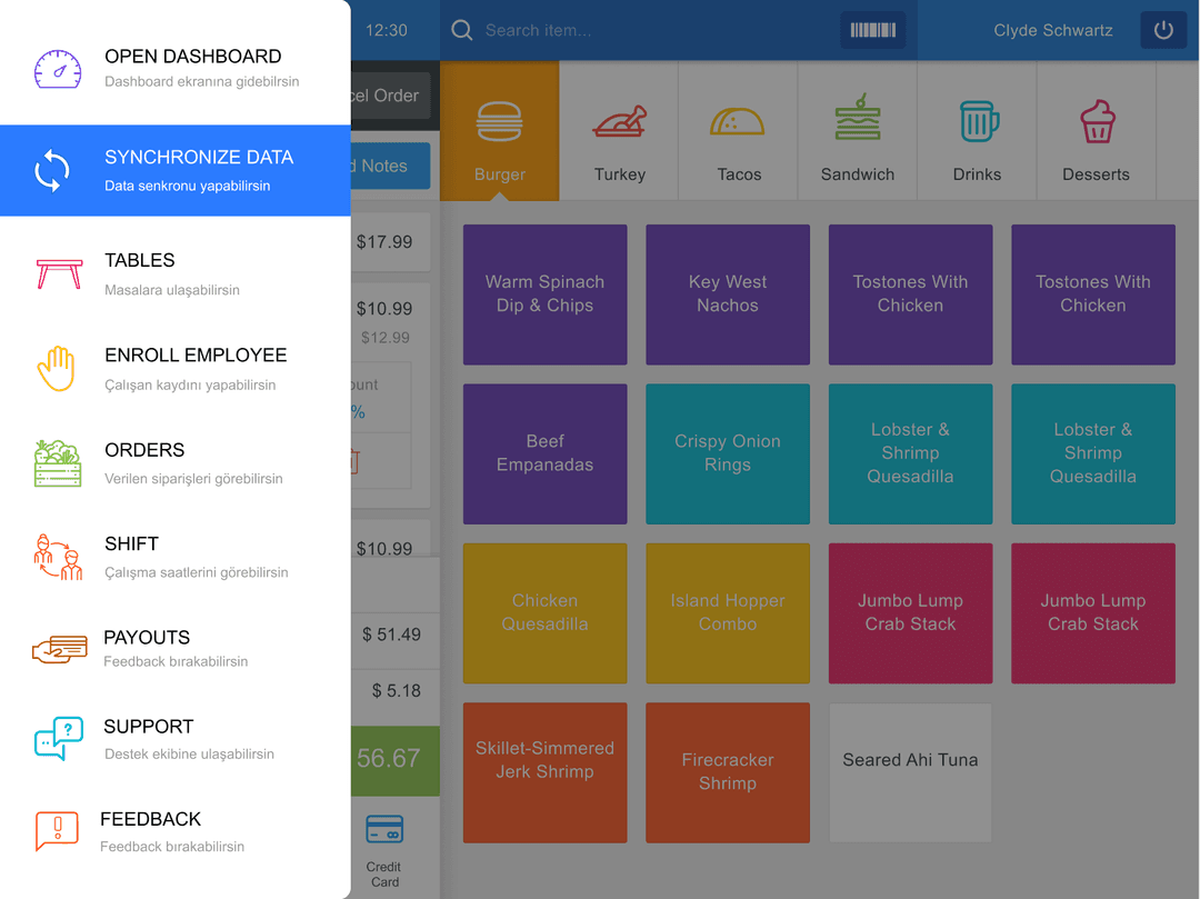Order & Table Management